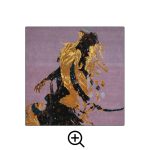 تابلو فرش دستباف طرح رقص ترنج