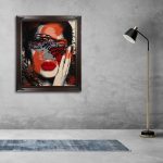 تابلو فرش دستباف طرح سپیده