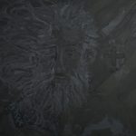 تابلو نقاشی اکریلیک طرح انفجار نور