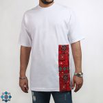 تیشرت آوان مِید طرح سوزن دوزی