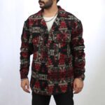 پیراهن پشمی طرح گلیم | فروشگاه آوان مید