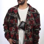 پیراهن پشمی طرح گلیم